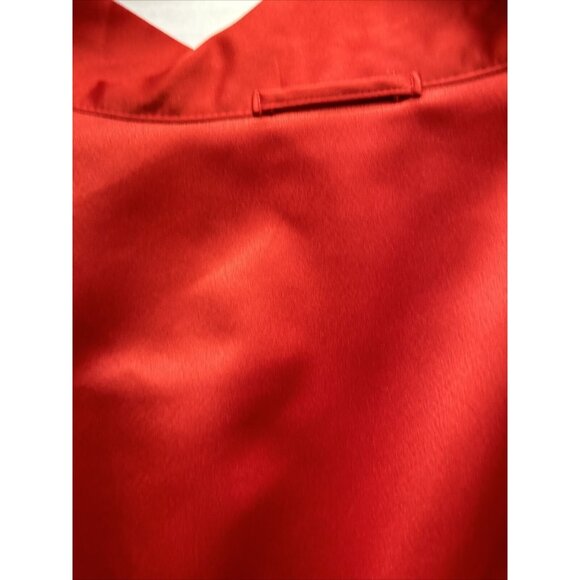 Cabernet by Sleep Sense Womens Deep Red Kimono Style Robe Mid Calf Size M - Picture 6 of 13